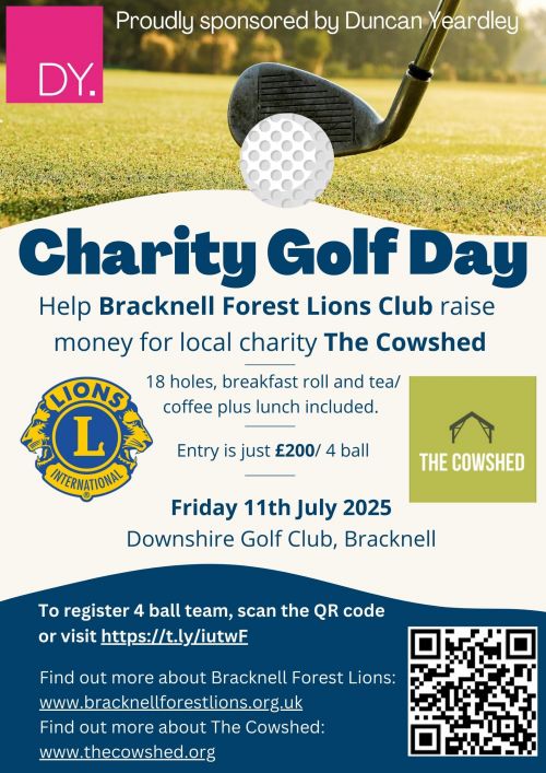 Golf poster Bracknell 2025